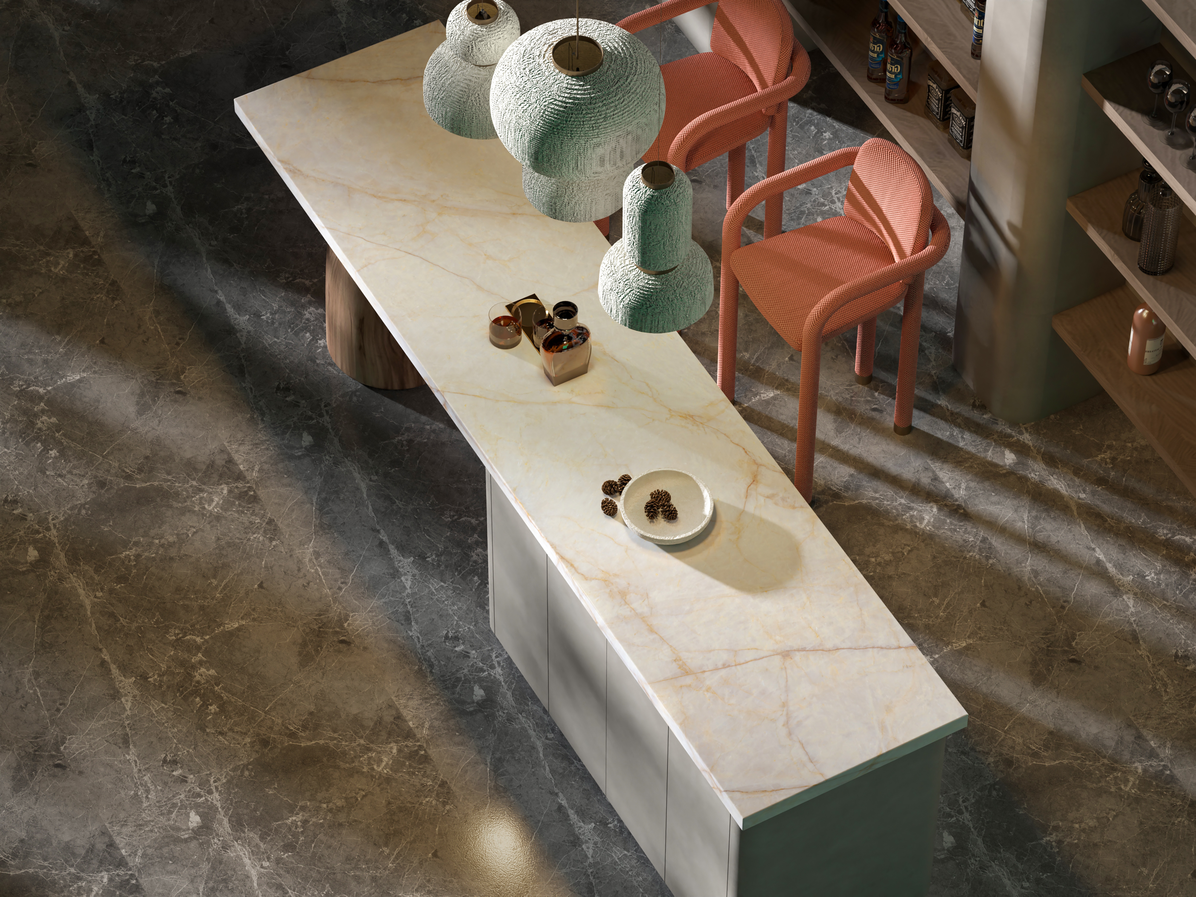 Cristallo Oro, 9273 — Kitchen interior scene