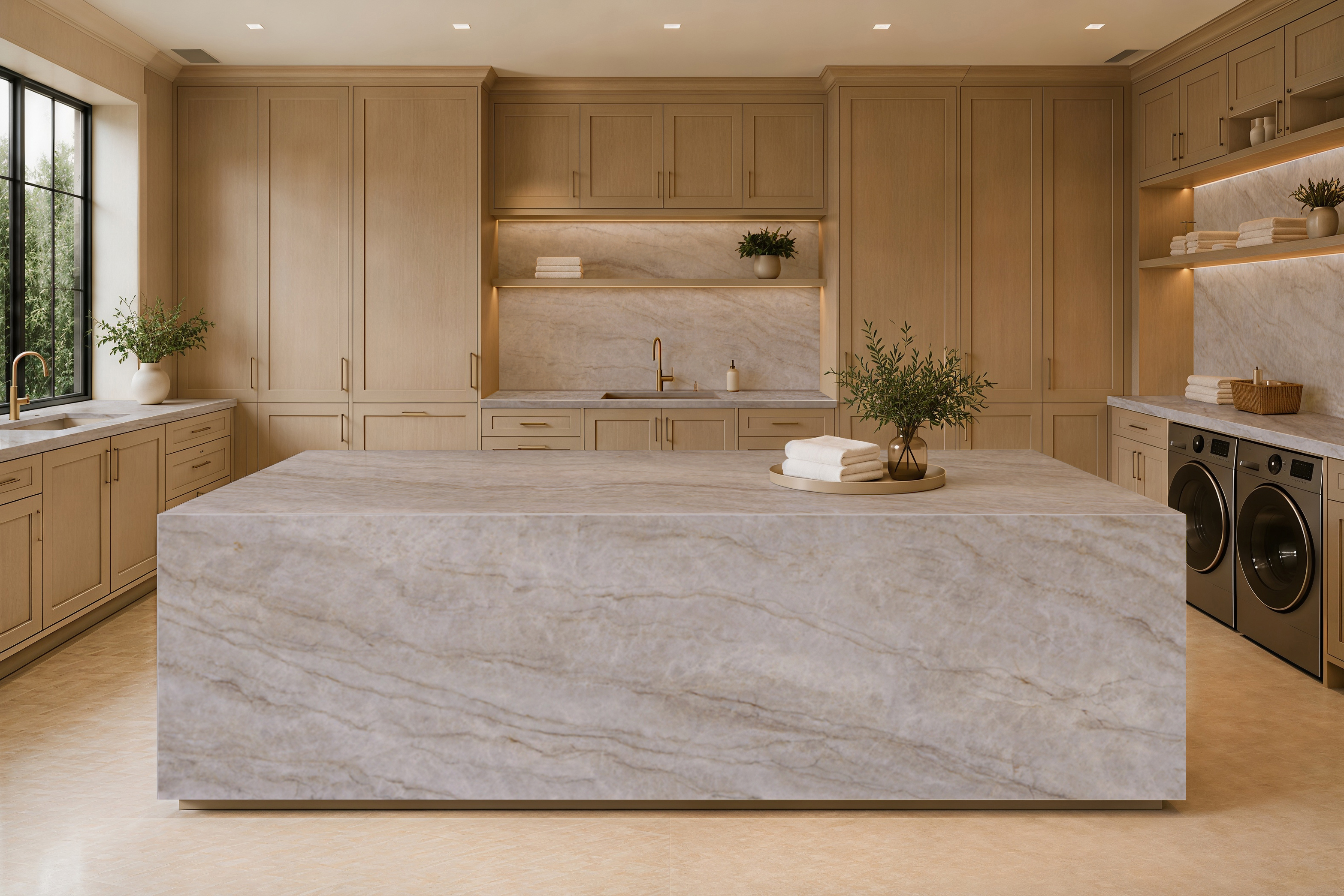 Taj Mahal Luxe, 9222 — Laundry interior scene