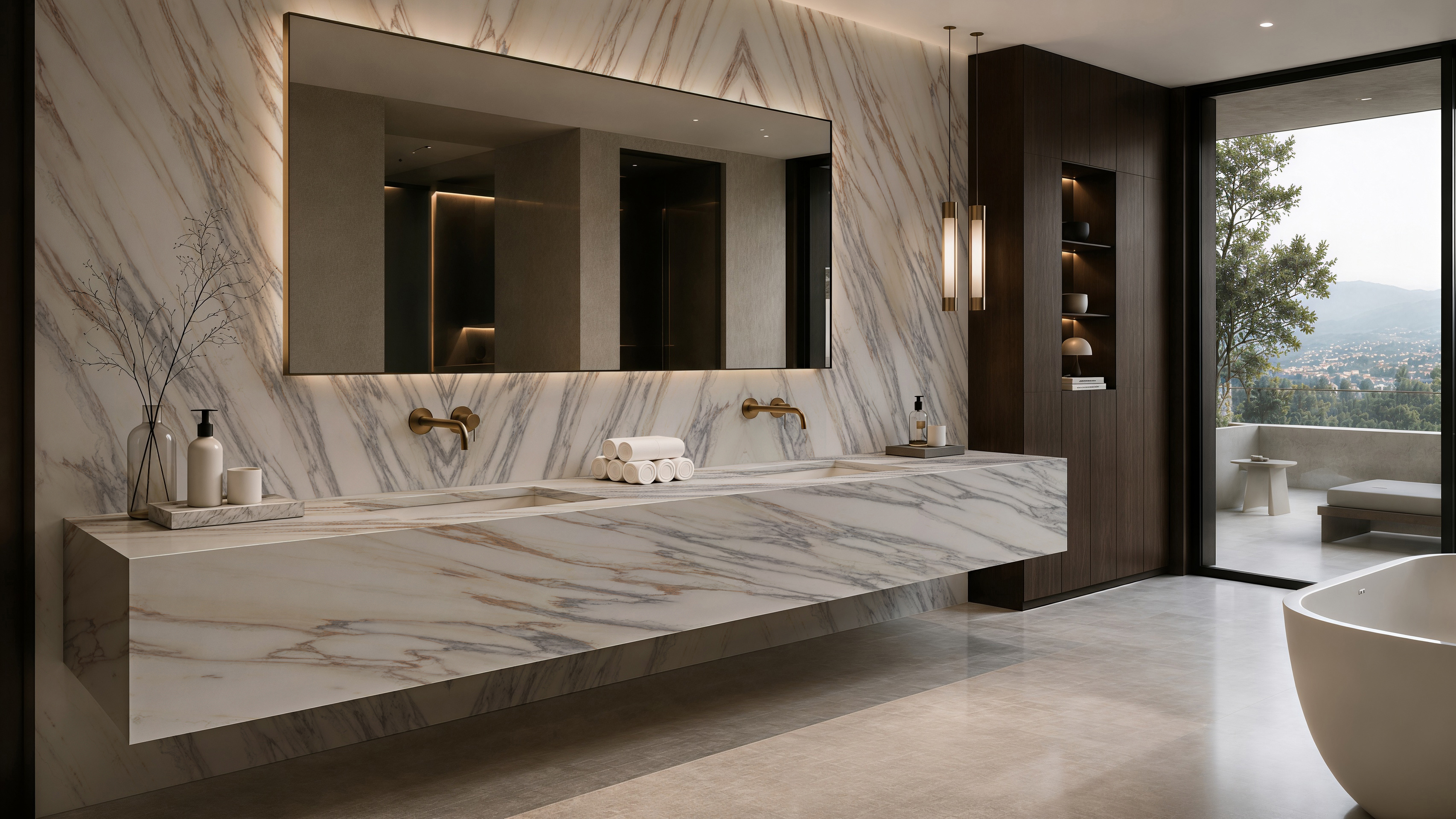 Corchia, 9187 — Bathroom interior scene