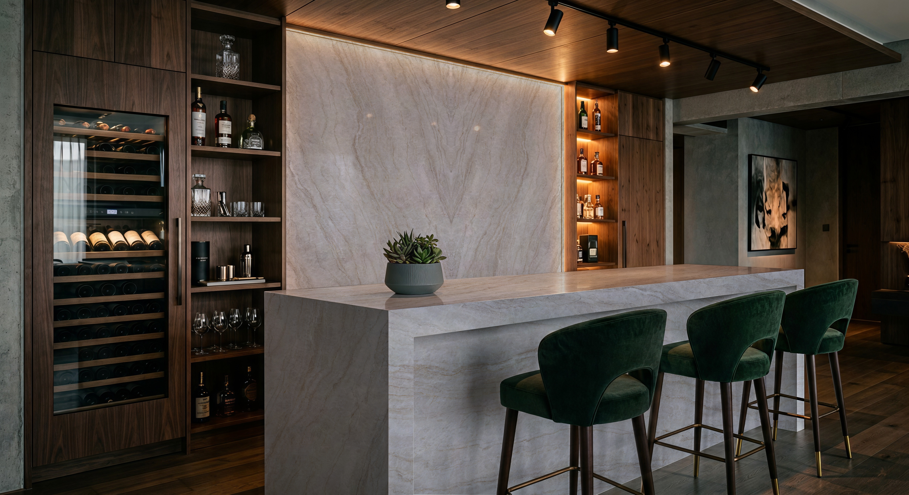 Taj Mahal Luxe, 9222 — Bar interior scene