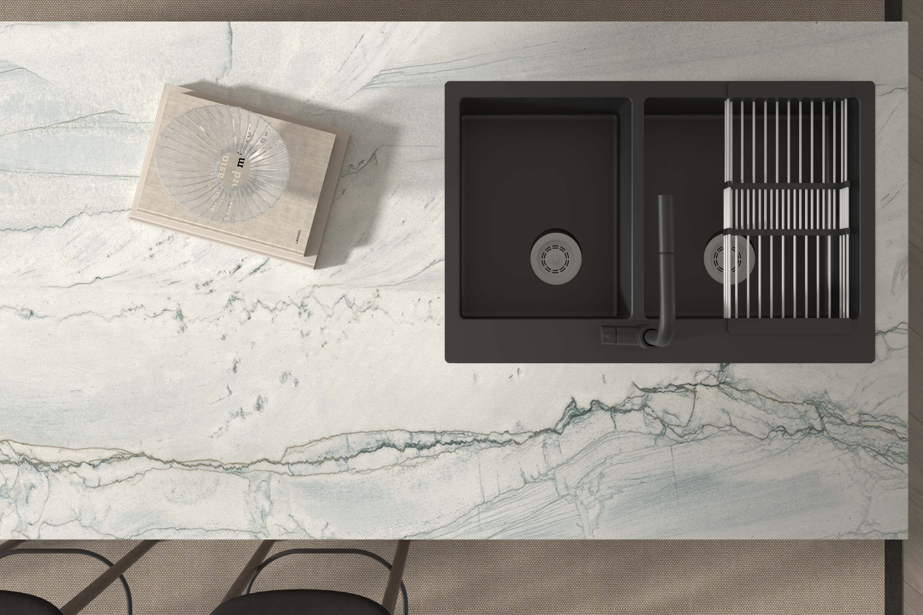 Nauge Onda, 9319 — Kitchen interior scene