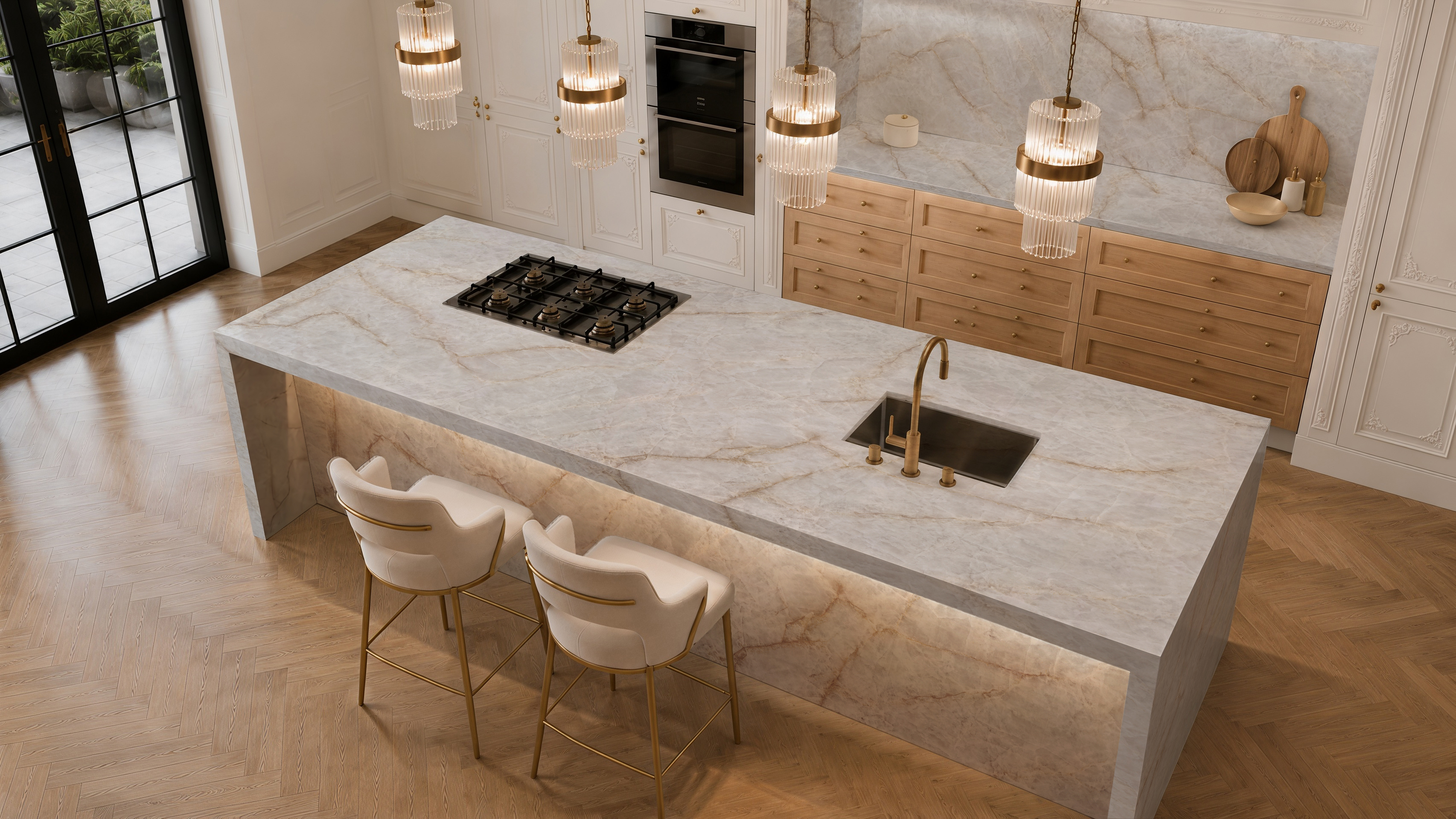 Cristallo Vitra, 9126 — Kitchen interior scene