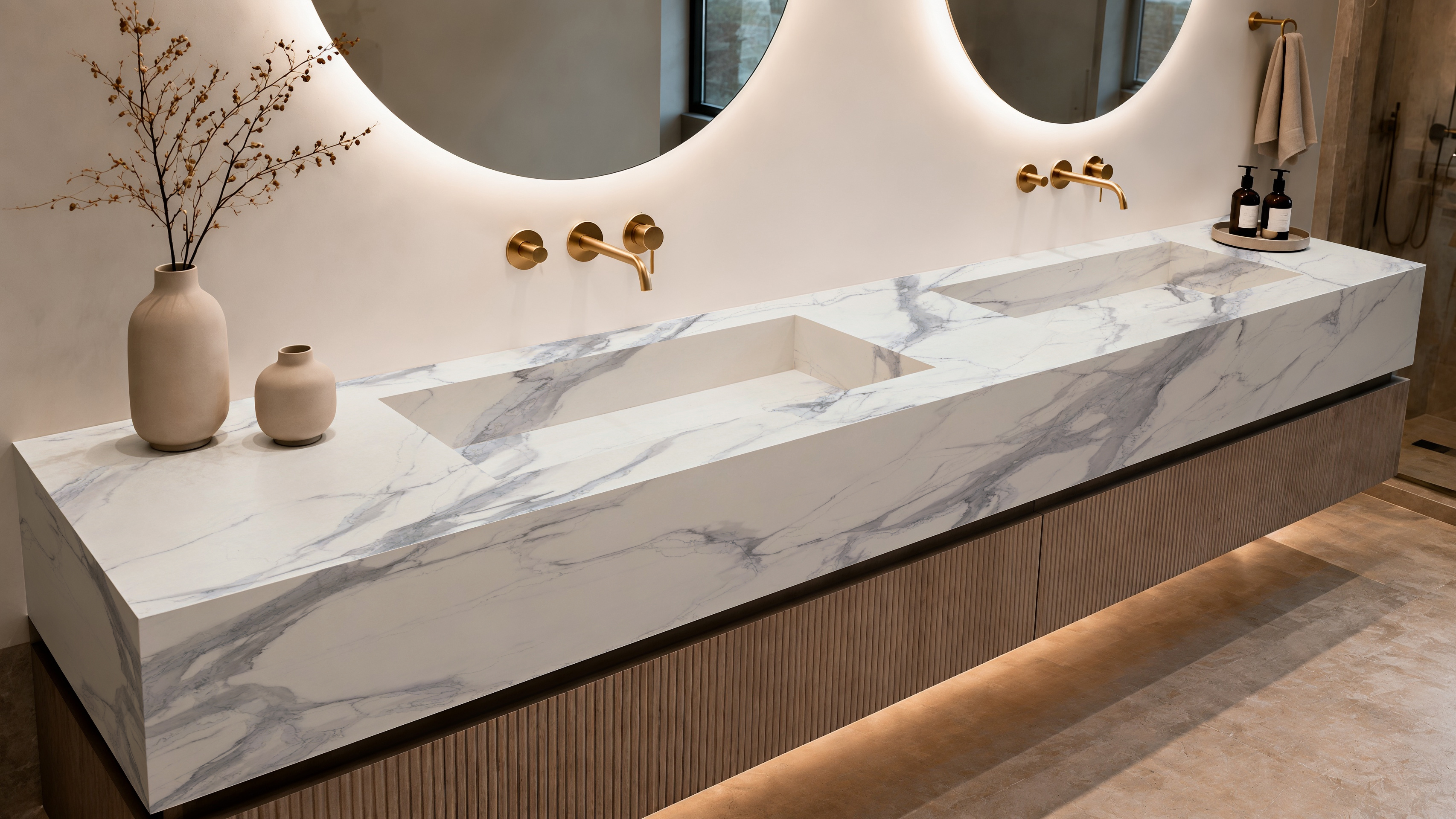 Statuario Classic, 9111 — bathroom application
