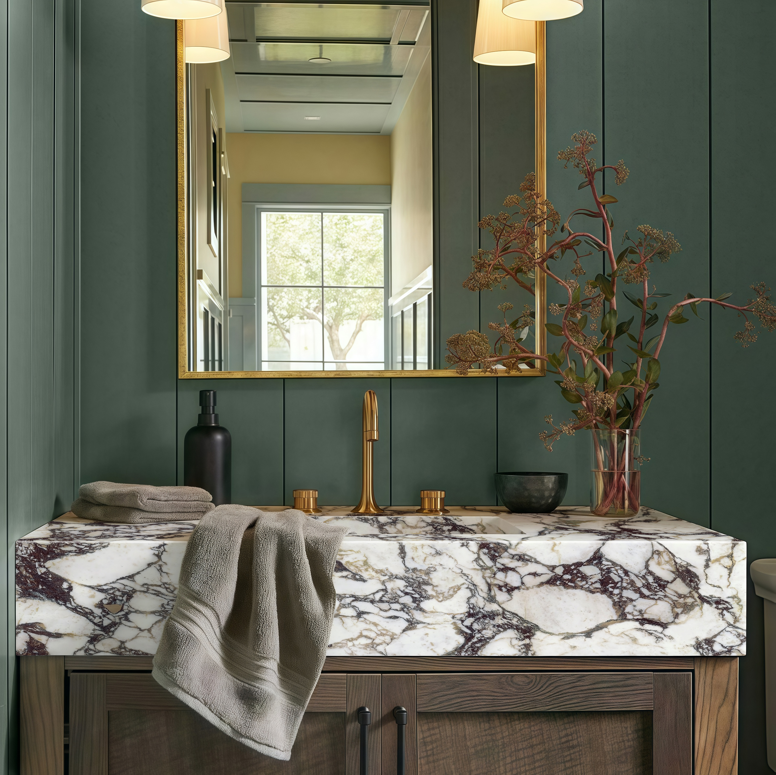 Viola Oro, 9119 — Bathroom interior scene