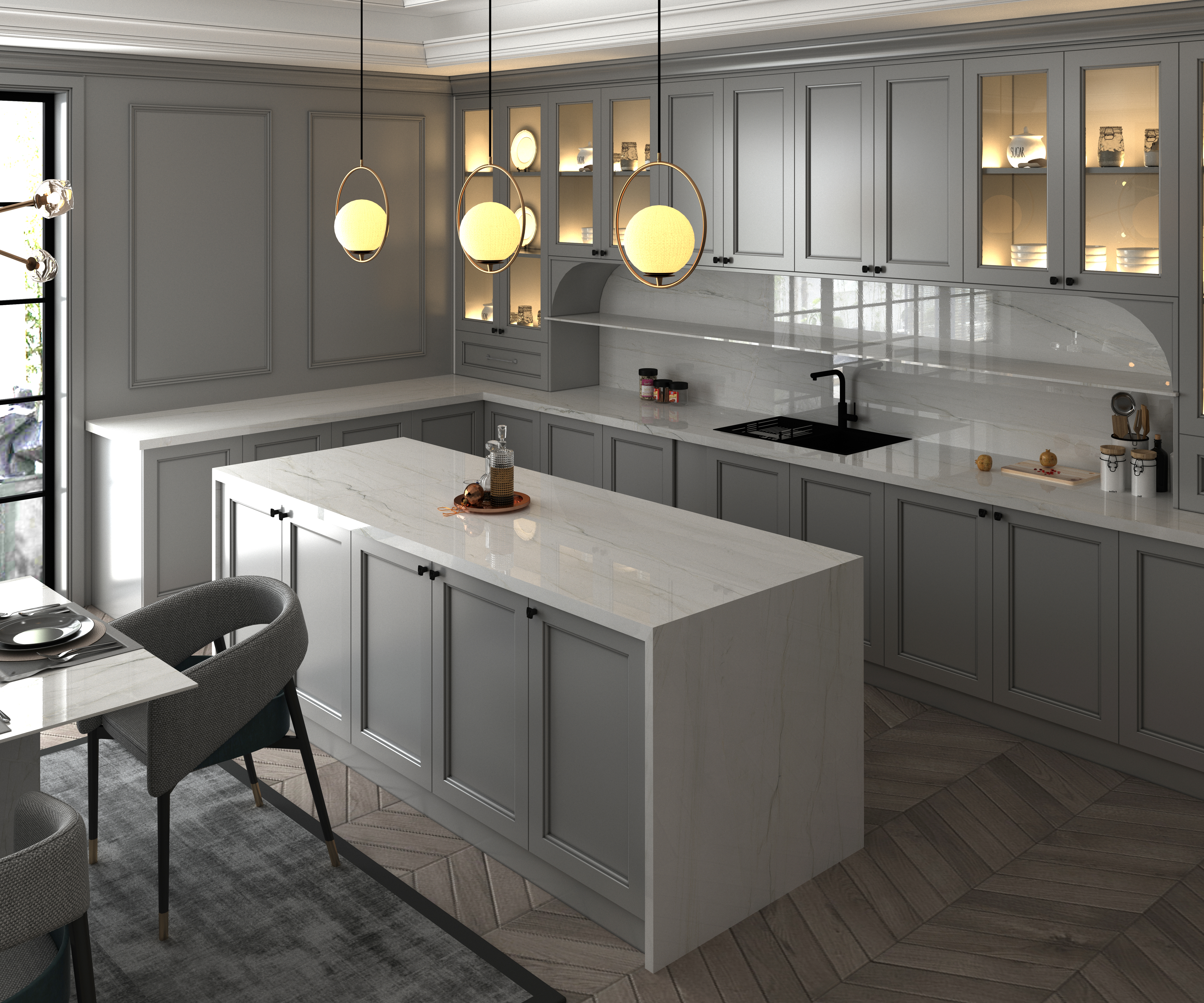 Nauge Premium, 9218 — Kitchen interior scene